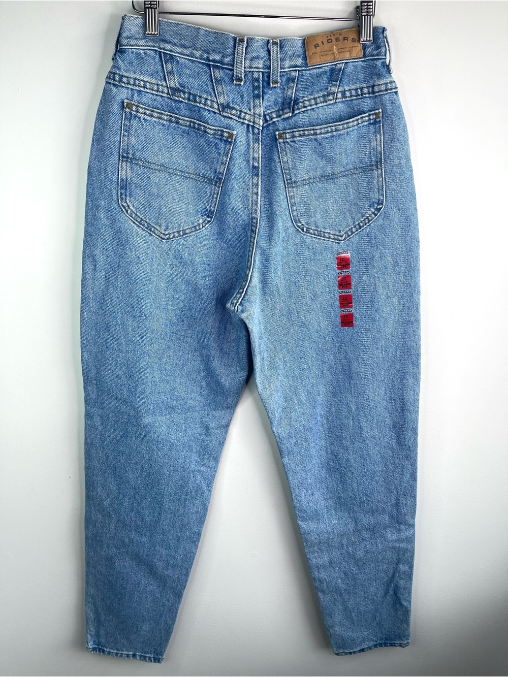 Vintage 90’s Riders by Lee Light Blue Tapper leg Jeans Size 10